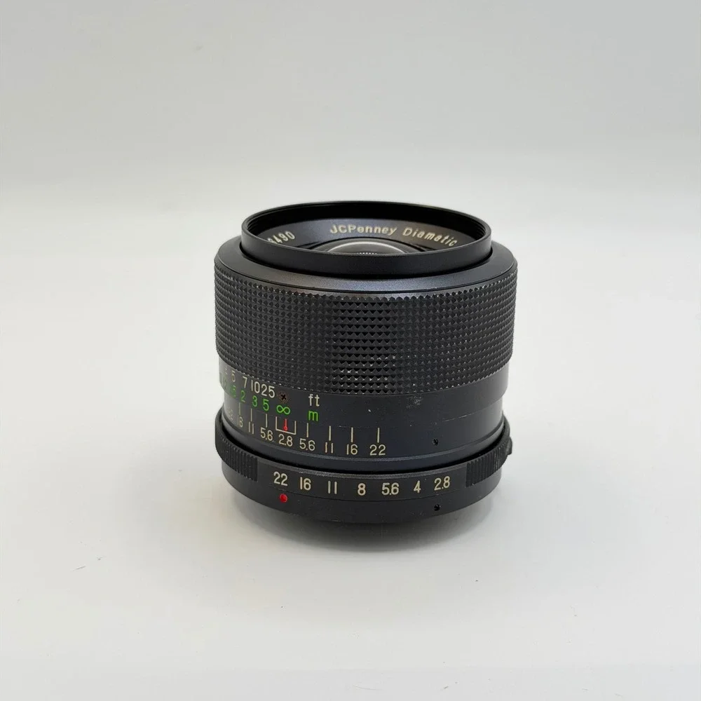 JCPenney Diamatic 28mm f2.8 M42 Wide Angle Prime Lens 52mm Filter No. 316490
